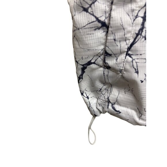 Forever 21 Lightweight Hooded Windbreaker Jacket Marble Print Men's Size Small - Picture 6 of 11